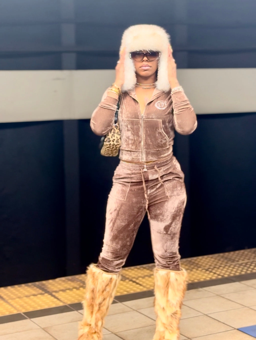 Velvet Moon ‘CoverGurl’ Velour Set